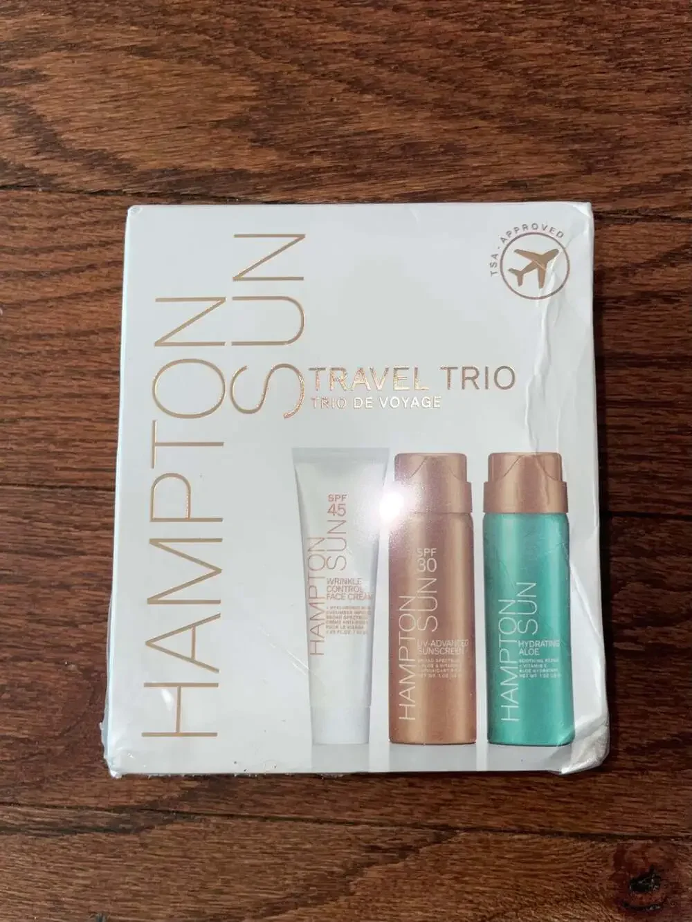 Hampton Sun Travel Trio SPF Skincare Set NIB TSA Approved